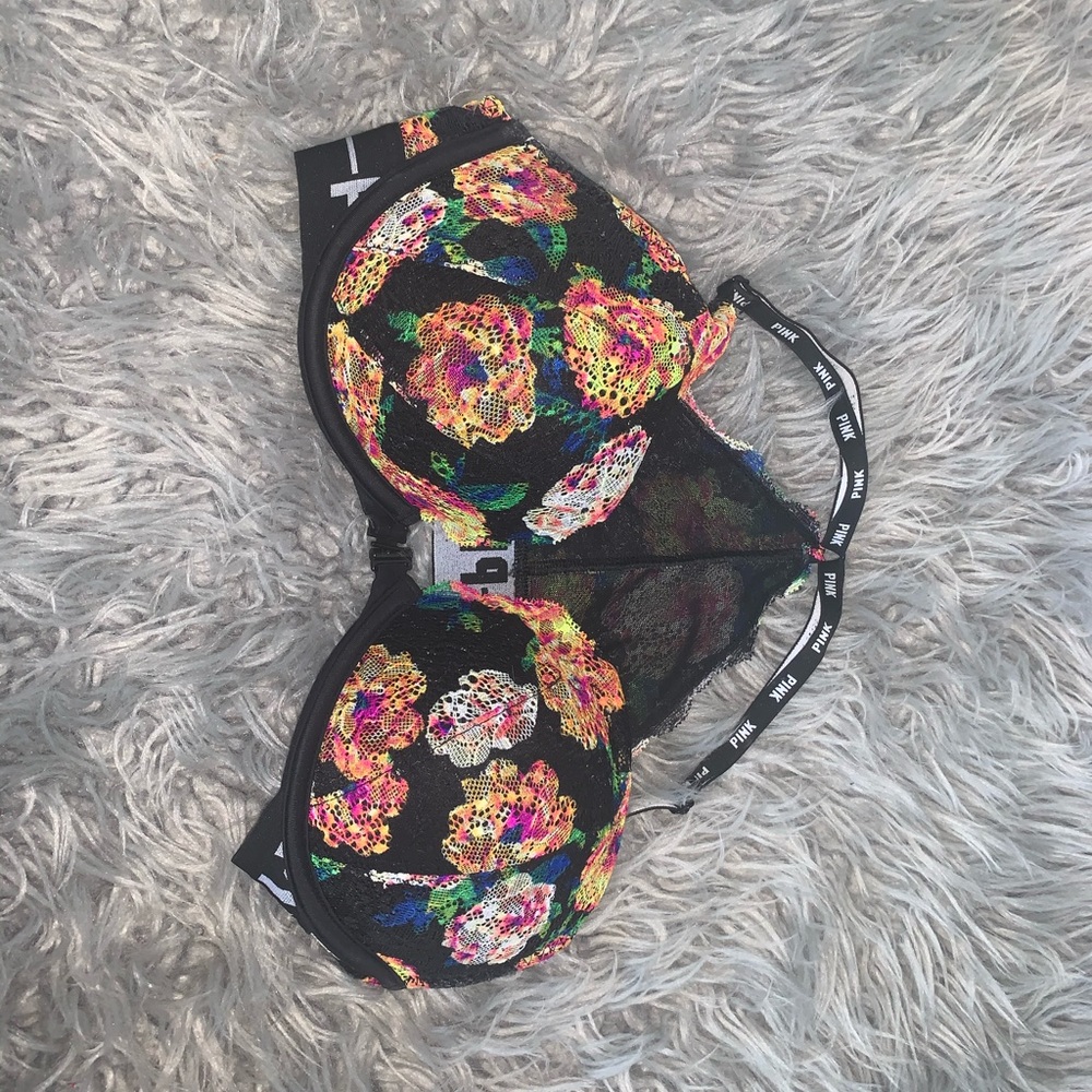 Pushup racer back bra from Pink